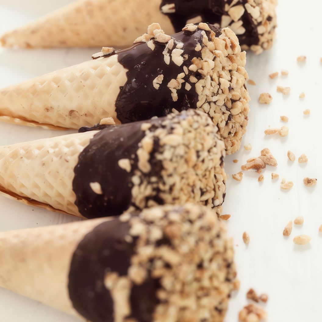 Anche conetti e biscotti gelato